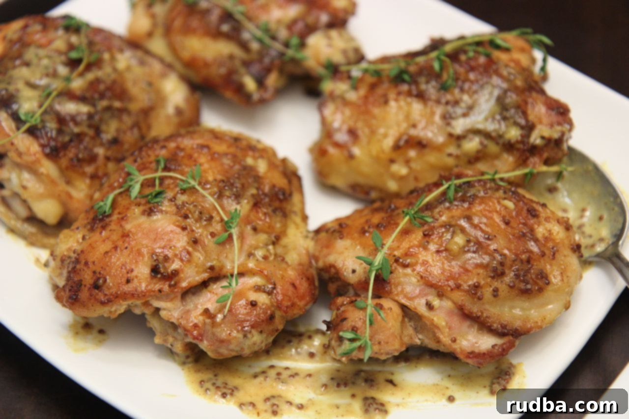 Sweet honey mustard gives this chicken a great flavor and this recipe is super simple to follow