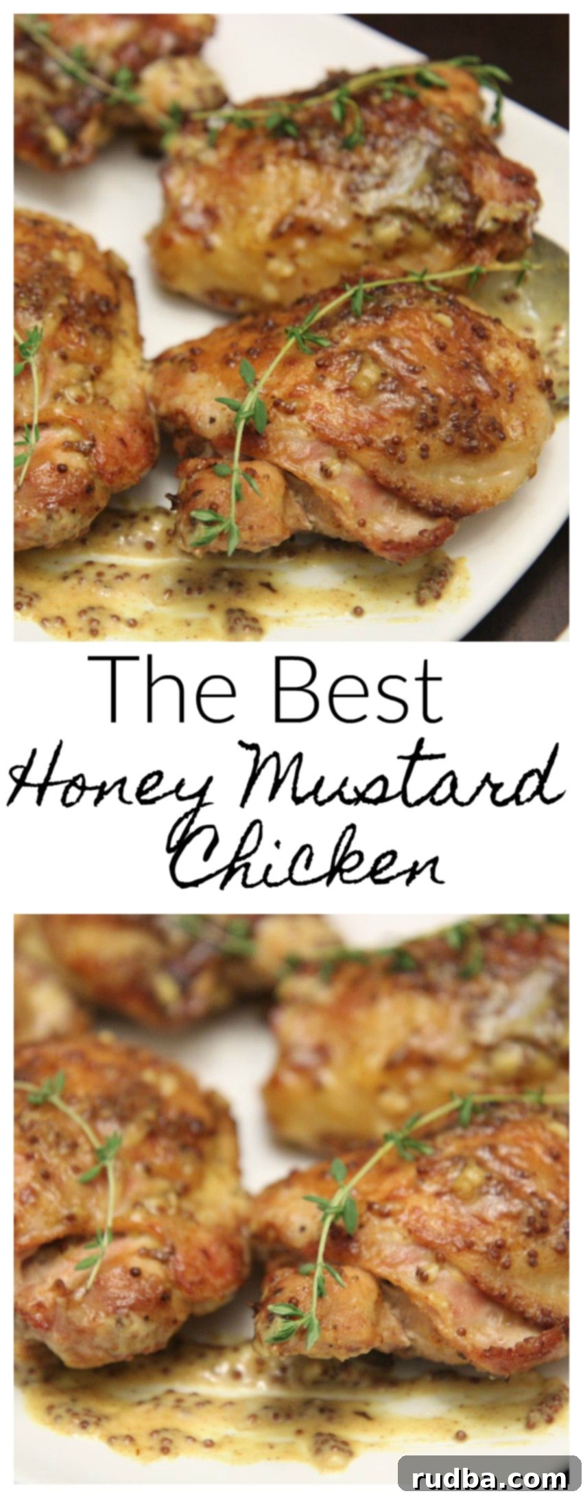 The Best Honey Mustard Chicken Recipe by Cooked By Julie