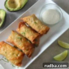 Avocado-Stuffed Chicken Eggrolls 11 img 533 10