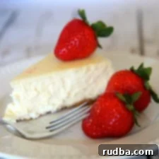 Velvet Smooth Cheesecake 5 Classic Plain Cheesecake with Graham Cracker Crust