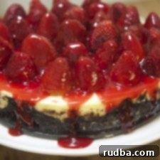 Strawberry Oreo Cheesecake