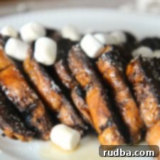 Decadent Hot Chocolate French Toast 4 Hot Chocolate French Toast topped with marshmallows