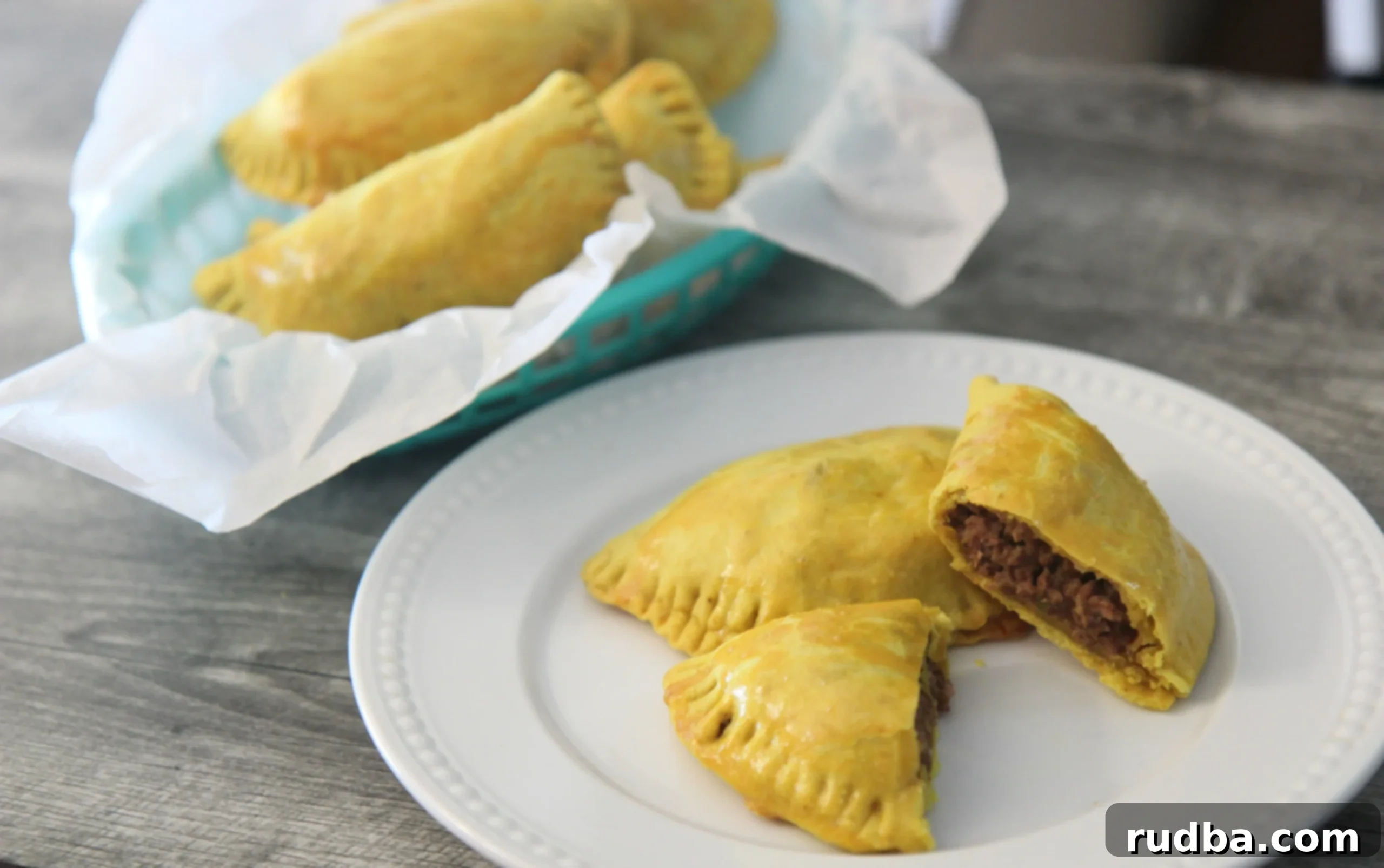 Jamaican Beef Patties from Cooked by Julie