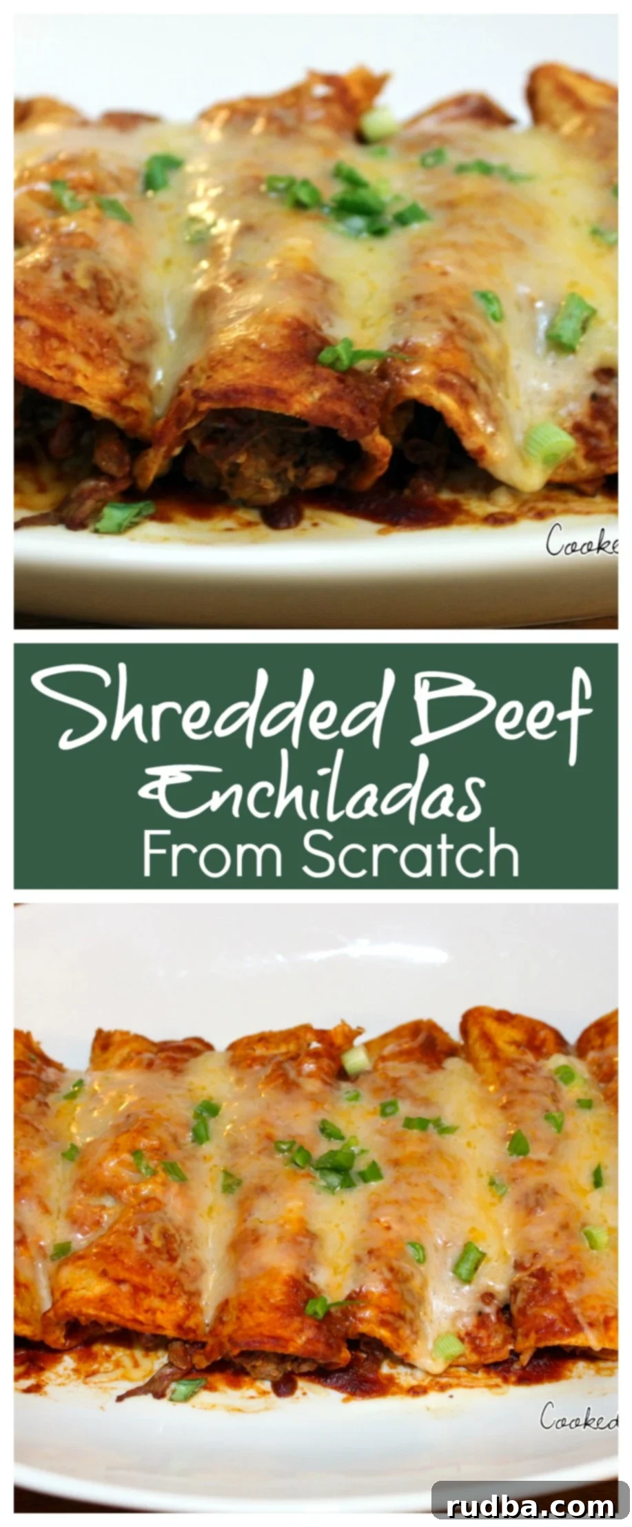 Shredded Beef Enchiladas from Scratch | How to Make Shredded Beef Enchiladas