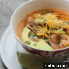 Bold Spicy Chicken Tortilla Soup 8 img 845 7