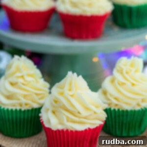 Irresistible Gluten-Free Gingerbread Cupcakes 6 Six beautifully decorated gingerbread cupcakes topped with cream cheese frosting.