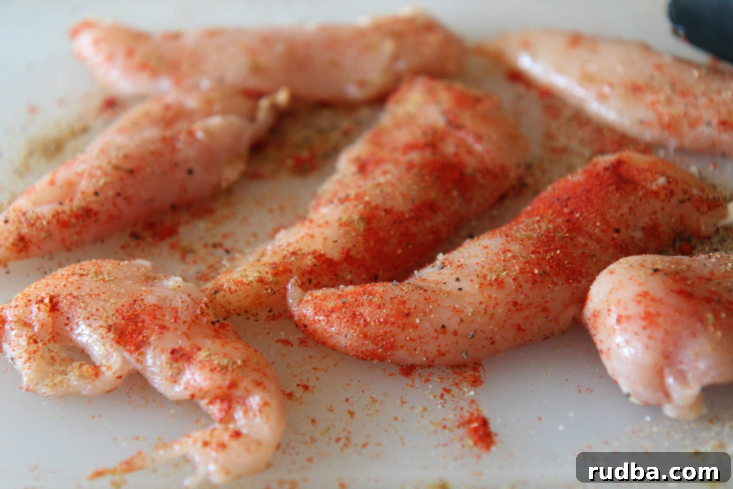 Ensure to season the chicken generously with a homemade fajita seasoning blend for maximum flavor impact.