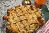 Chicken Pot Pie with Flaky Puff Pastry Crust