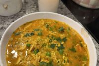 Hearty Chicken and Pearl Barley Soup