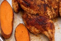 Roasted Spatchcock Chicken and Root Vegetables